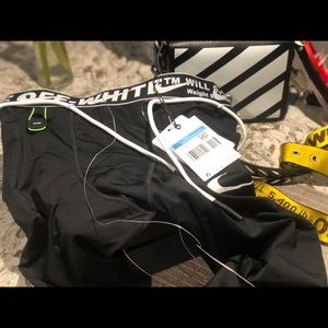 BNWT NIKE PRO OFF-WHITE FITTED PANTS/LEGGINGS MED